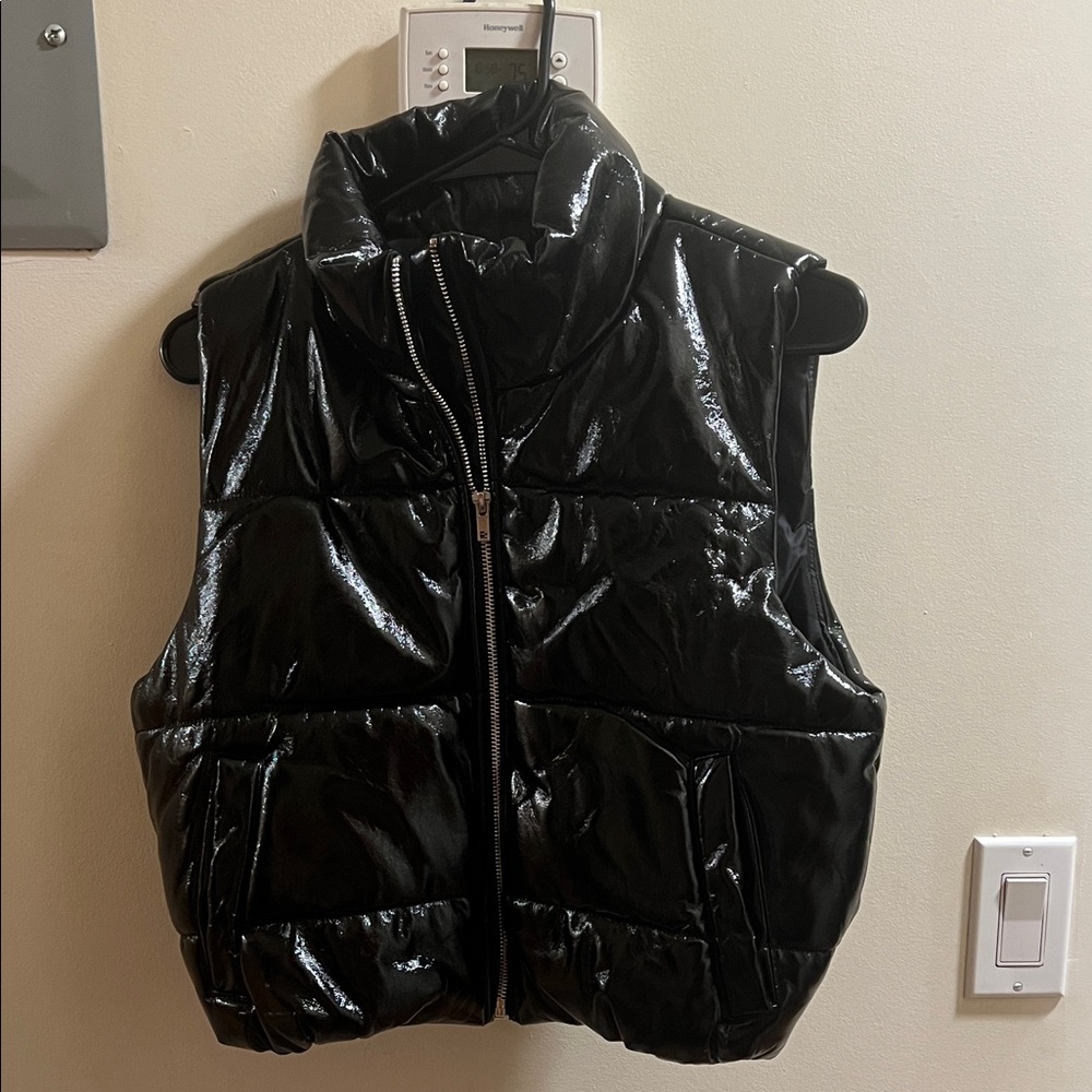 Ambiance Black Puffer Vest